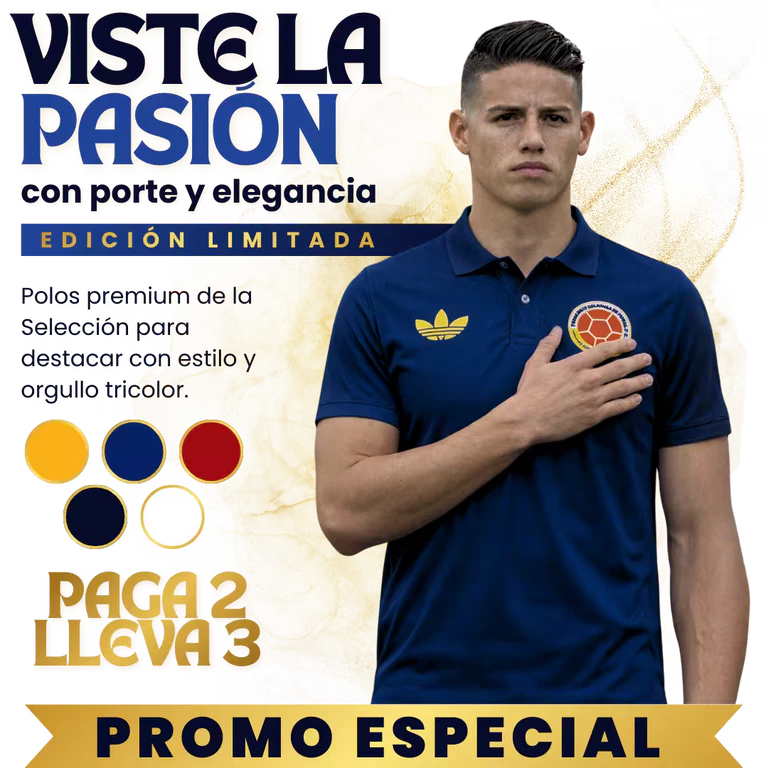 BUZO PRESENTACIÓN SELECCIÓN COLOMBIA