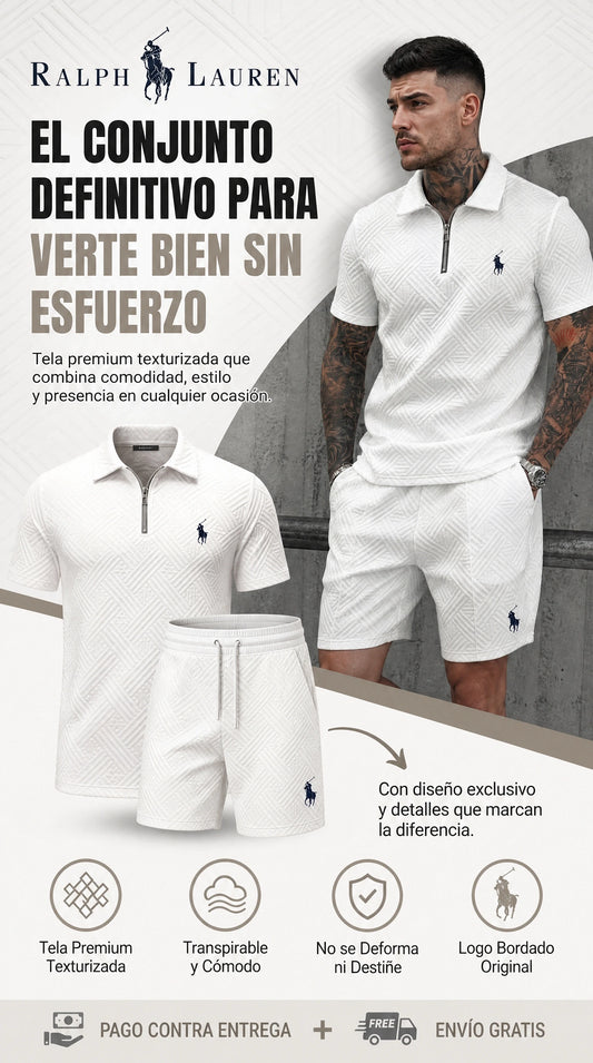 Conjunto Polo Ralph Lauren - Paga por la calidad y no por la marca